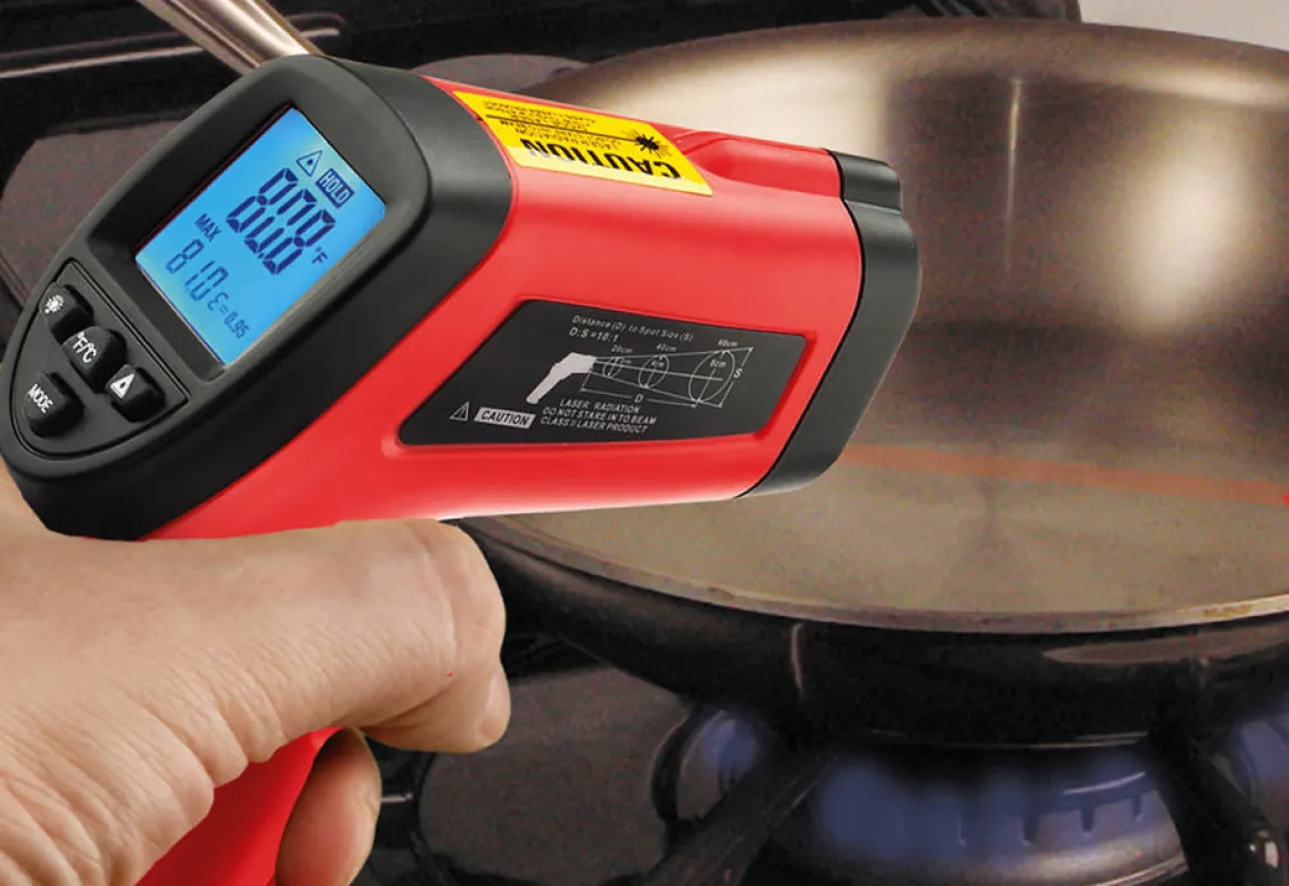 Infrared Laser BBQ Surface Thermometer