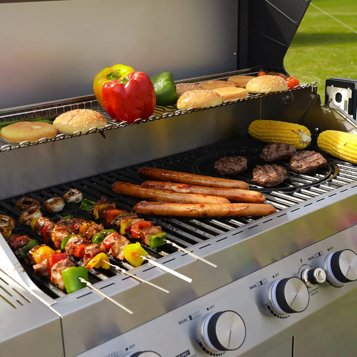 Infrared Smart Grill with Sear Station and Rotisserie