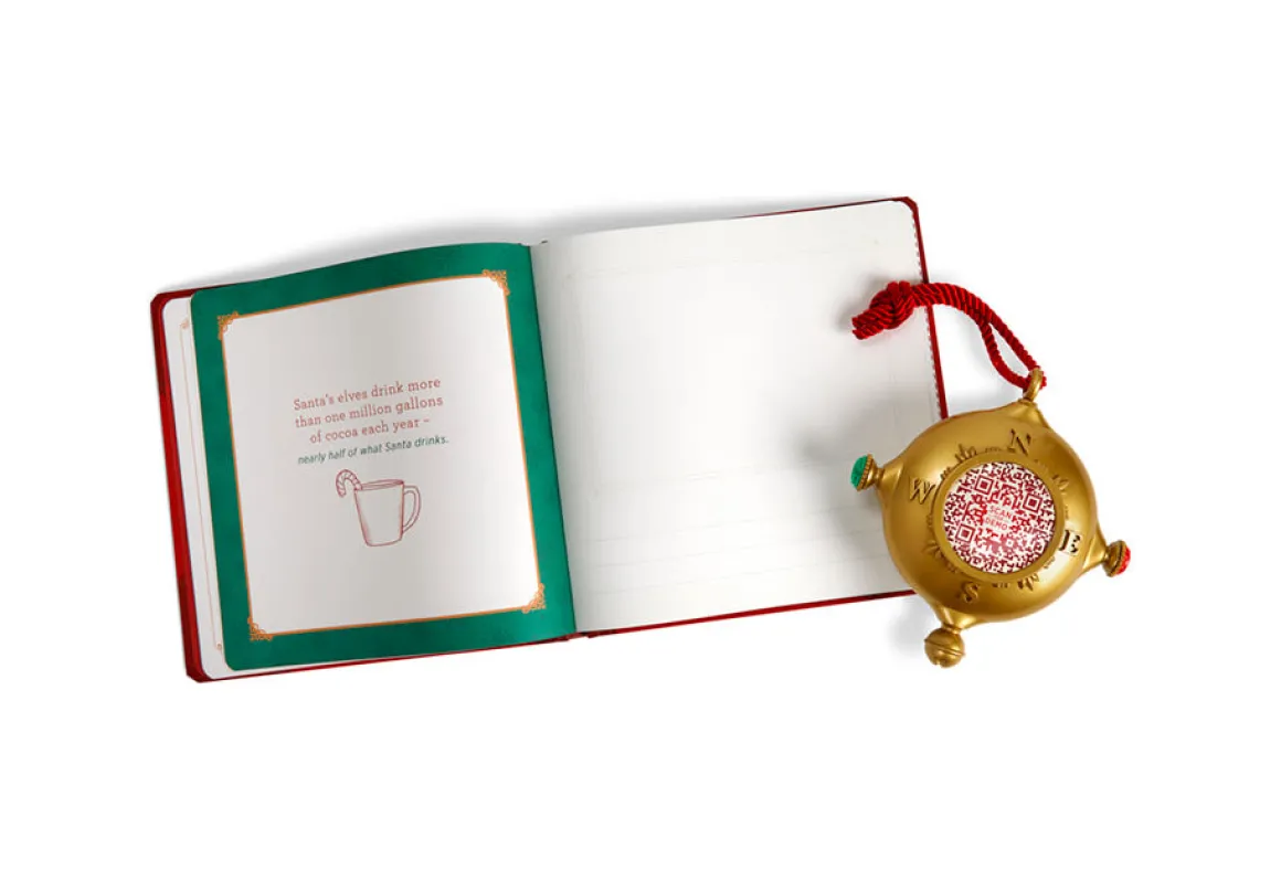 Interactive Santa Ornament with Journal