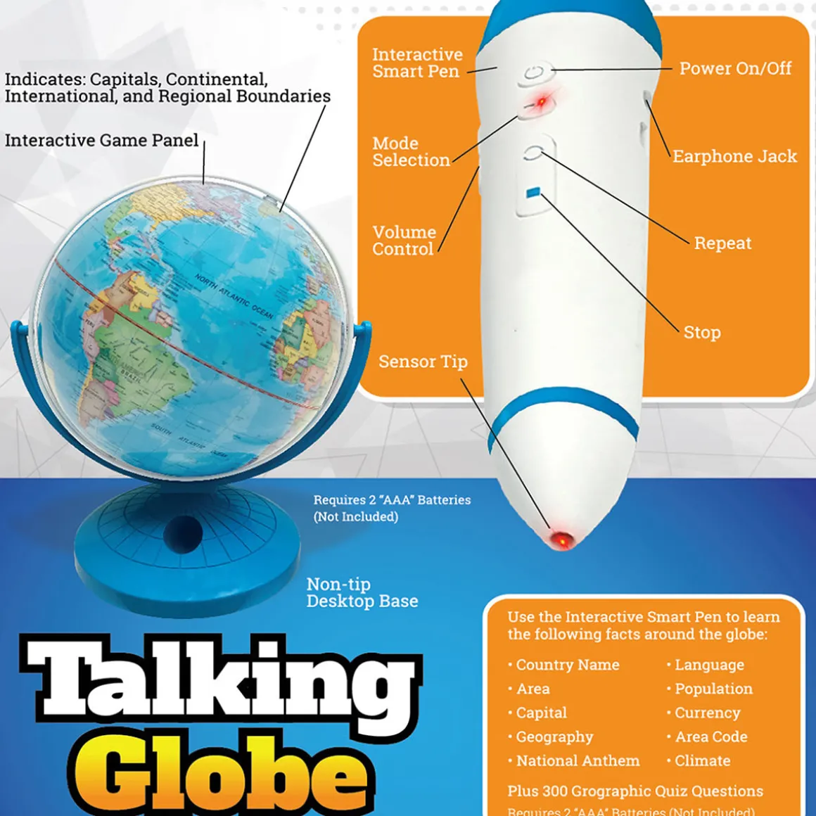 Interactive Talking Globe