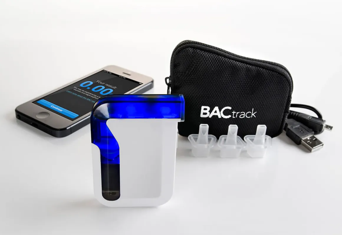 iPhone Breathalyzer