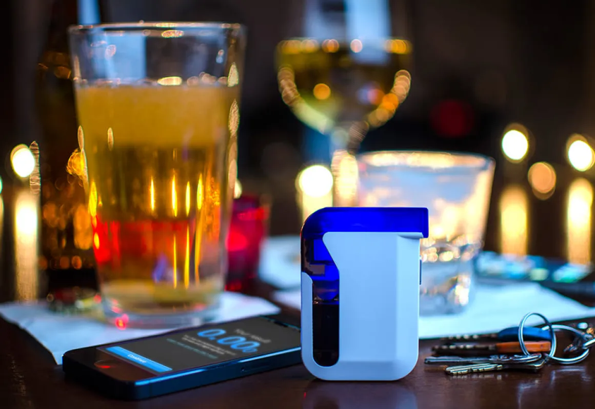 iPhone Breathalyzer