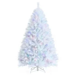 Iridescent Artificial Hinged Christmas Tree