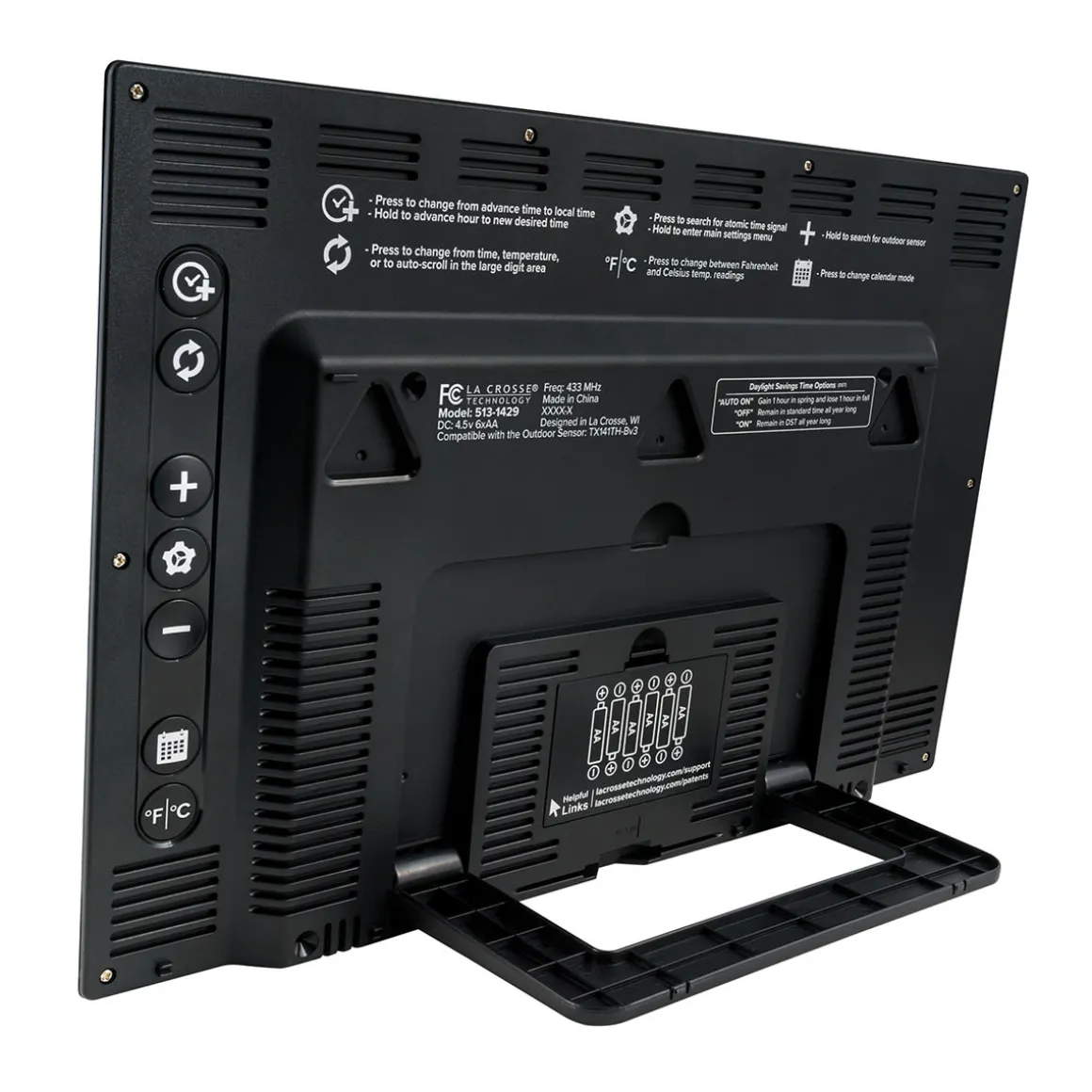 Jumbo Display Atomic Clock
