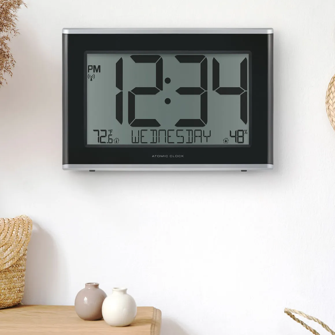 Jumbo Display Atomic Clock