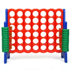 Jumbo 4-to-Score Game Set with 42 Jumbo Rings
