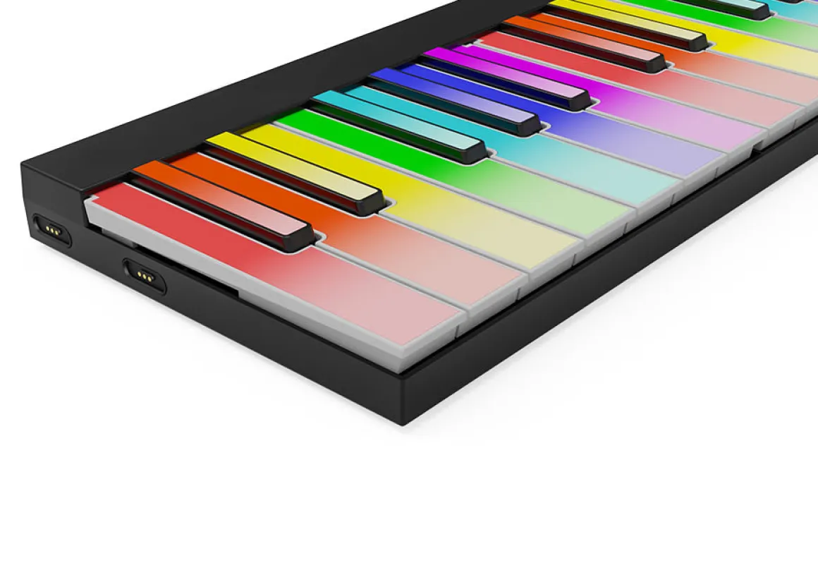 24-Key Wireless MIDI Learning Keyboard
