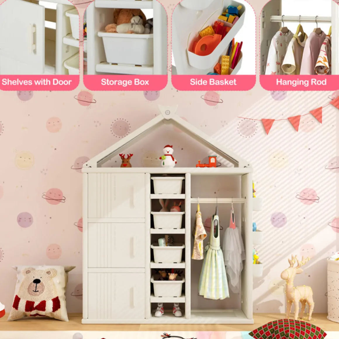 Kids Costume Storage Closet
