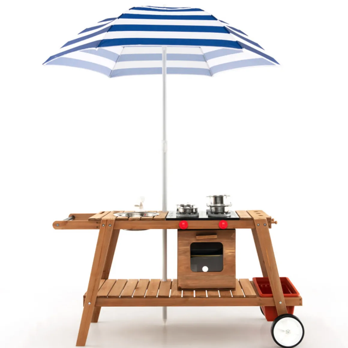 Kids Play Trolley with Sun Proof Umbrella