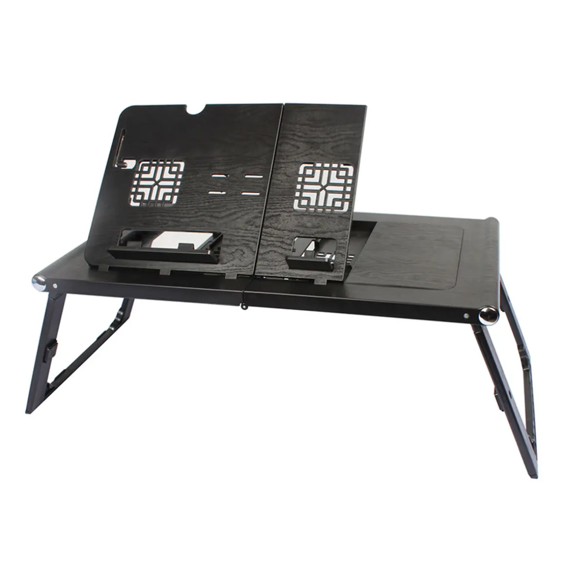 Laptop and Tablet Tray with Built-In Charger by Sharper Image
