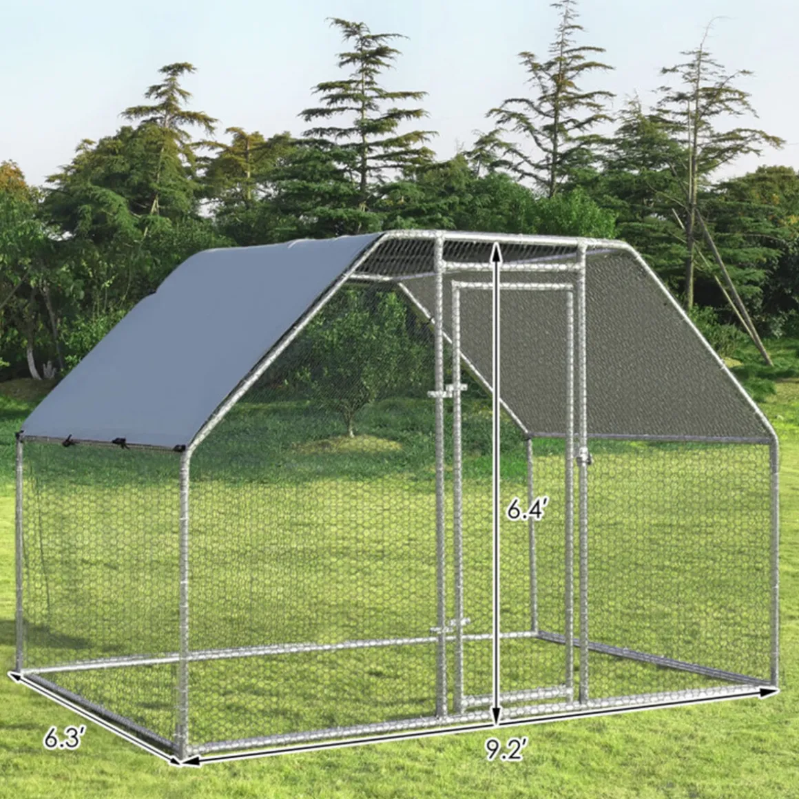 Large Walk In Chicken Run Cage