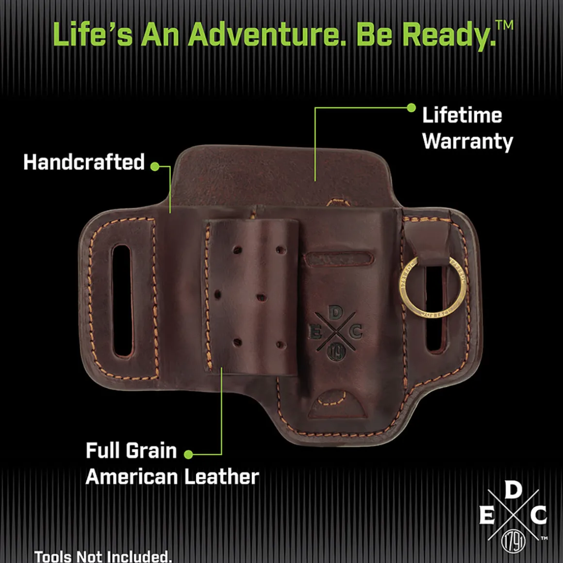 Leather Multitool Belt Sheath