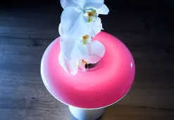 LED Ceramic Flower Vase