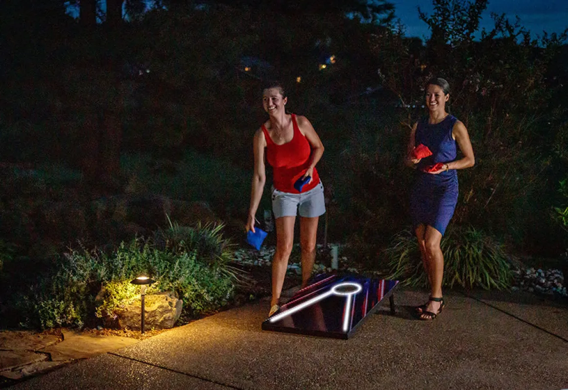 LED Cornhole