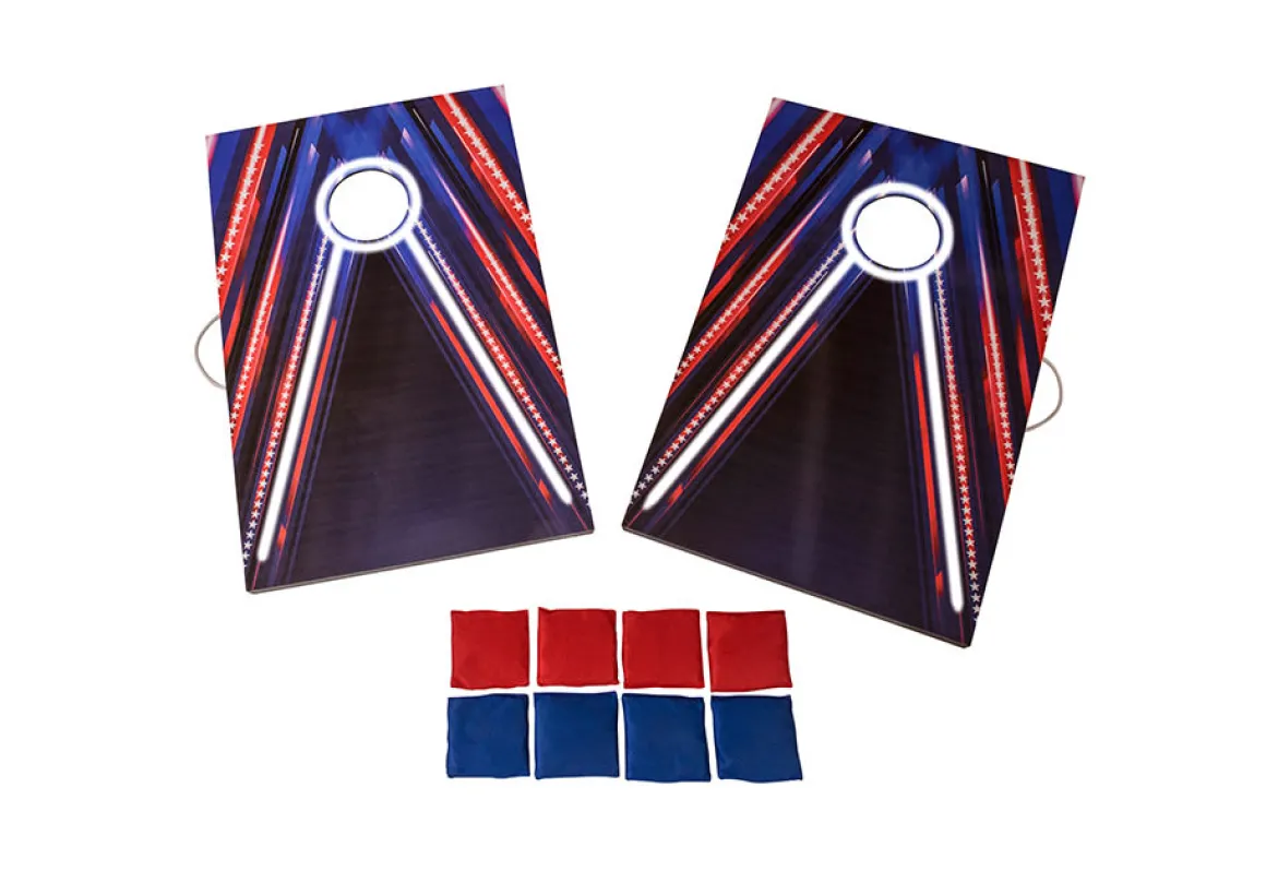 LED Cornhole