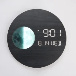 LED Moon Phase Simulation Clock
