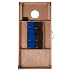 LED Wood Cornhole Set