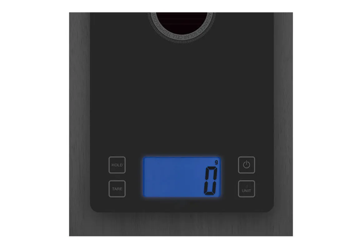 Light Powered Kitchen Scale