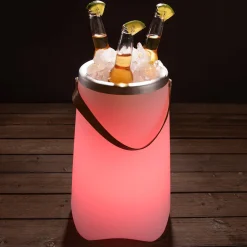 Lighted Wine Bucket and Speaker