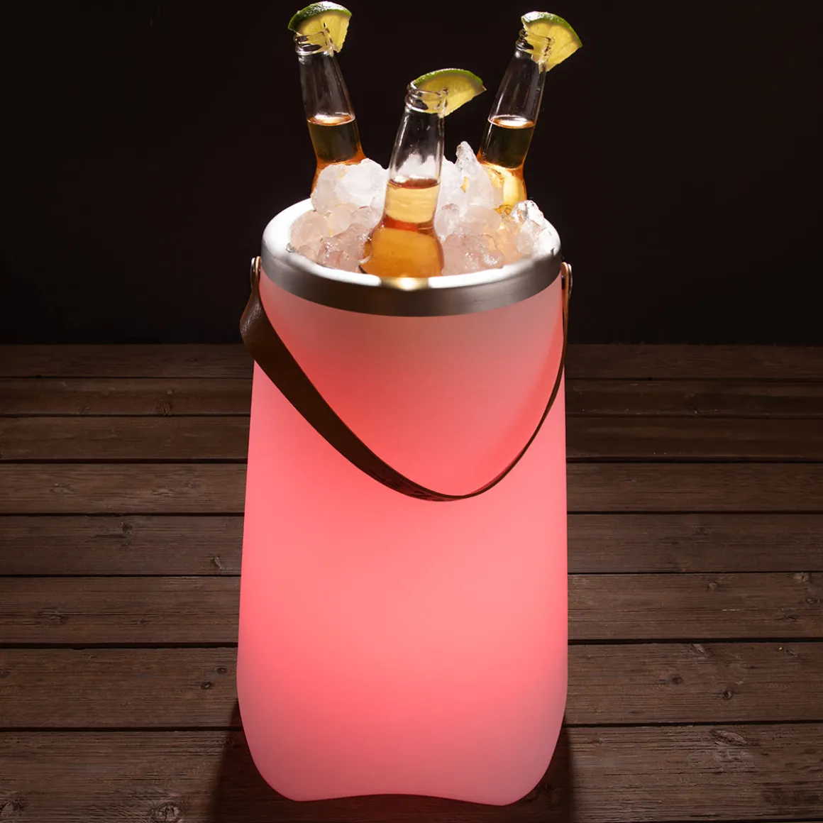 Lighted Wine Bucket and Speaker