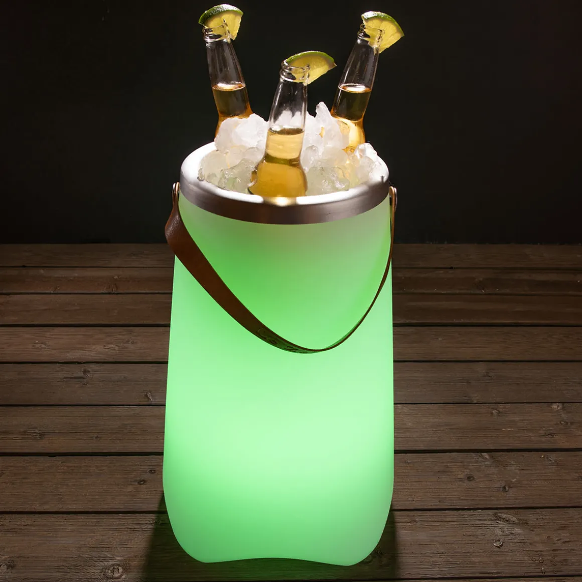 Lighted Wine Bucket and Speaker