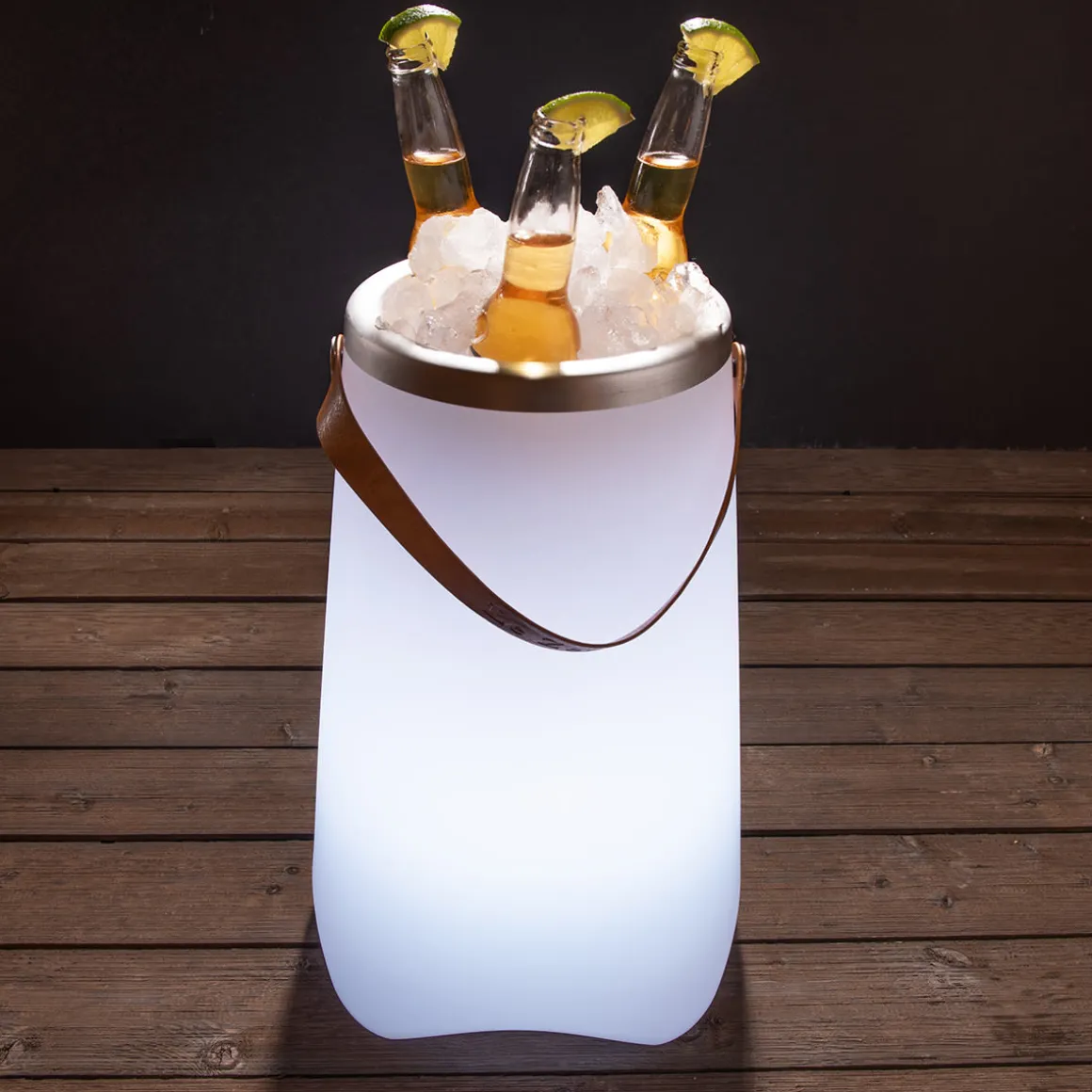 Lighted Wine Bucket and Speaker