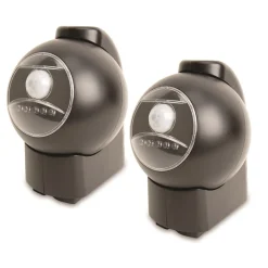 Linking Motion-Activated LED Outdoor Lights (Set of 2)