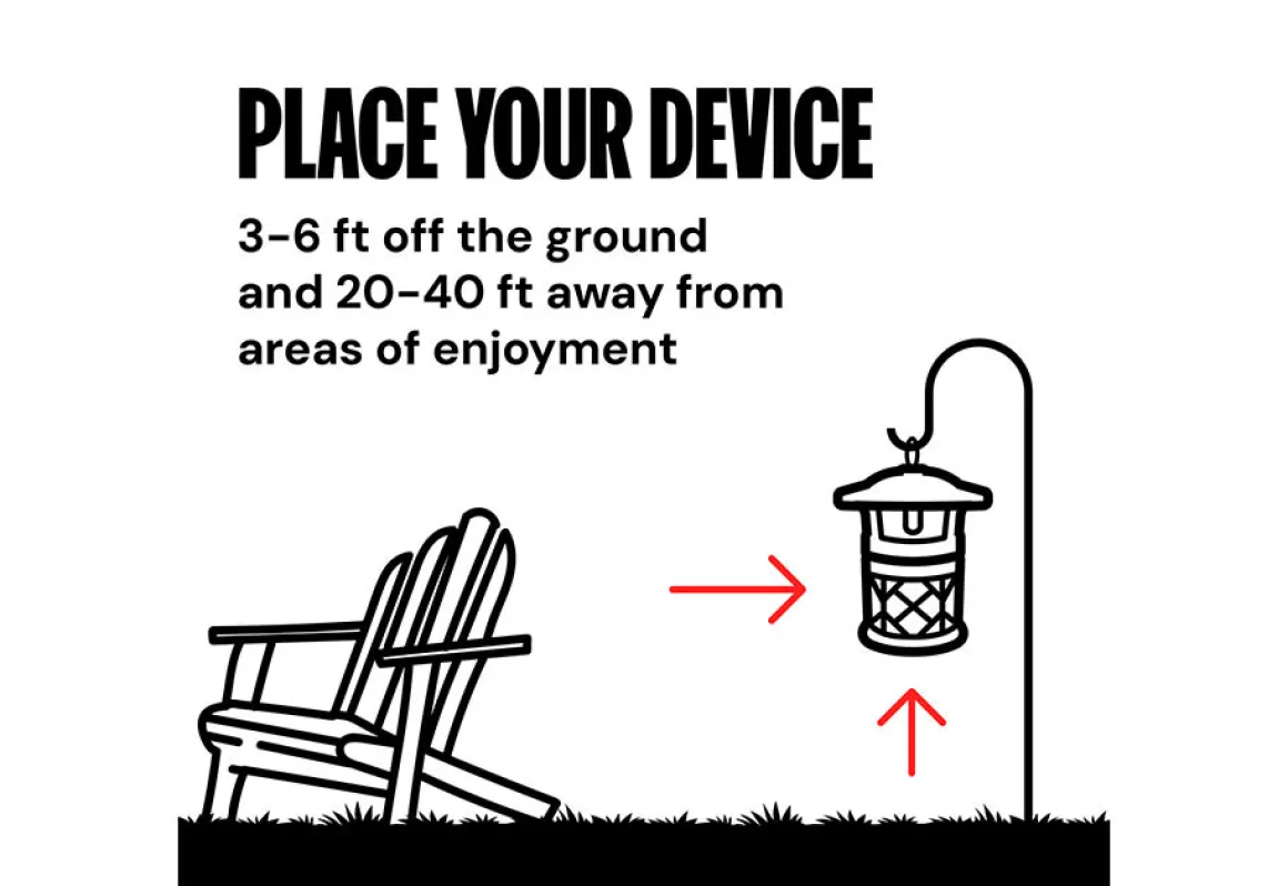 Luxe 1 Acre Flying Insect and Mosquito Trap
