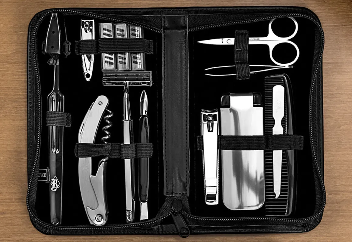 Luxury Travel Grooming Set