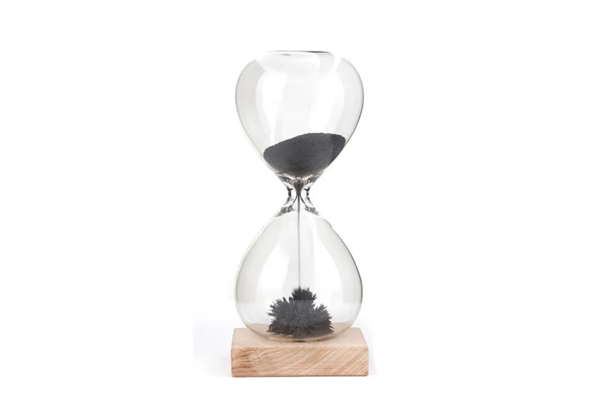 Magnetic Sand Hourglass