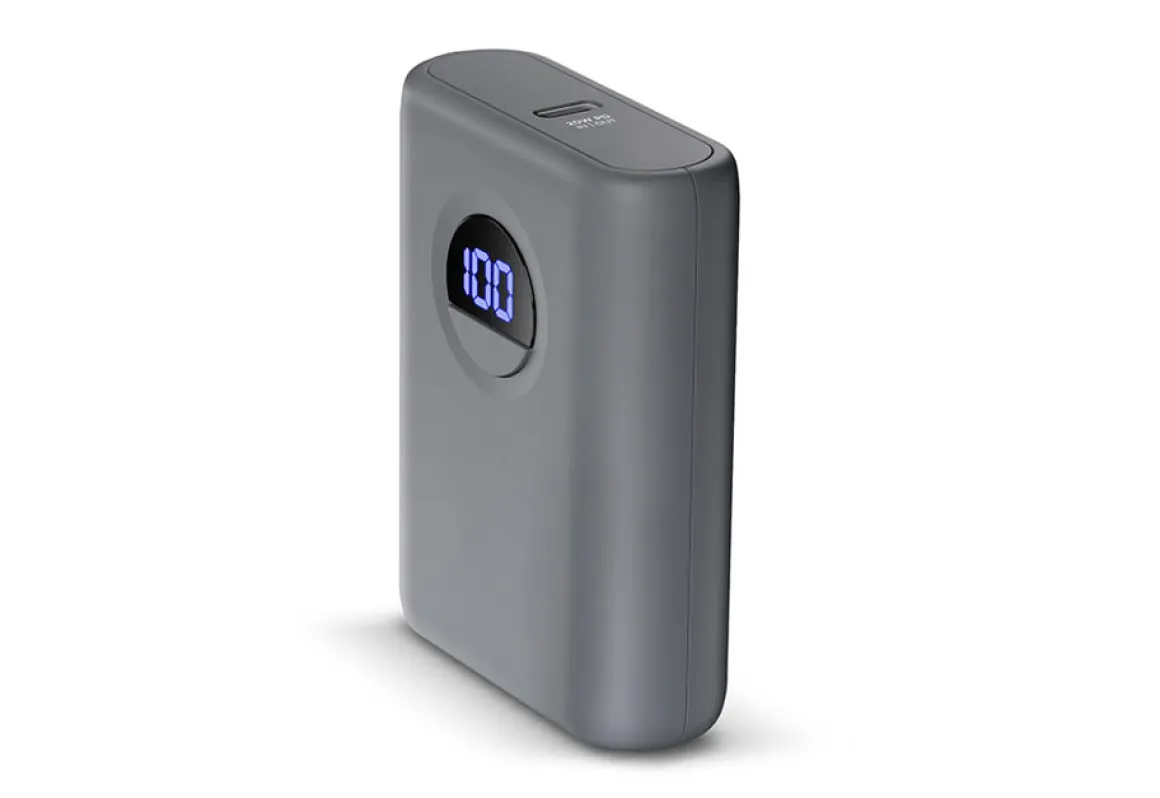 10,000mAh Fast Charge Power Bank with Digital Display
