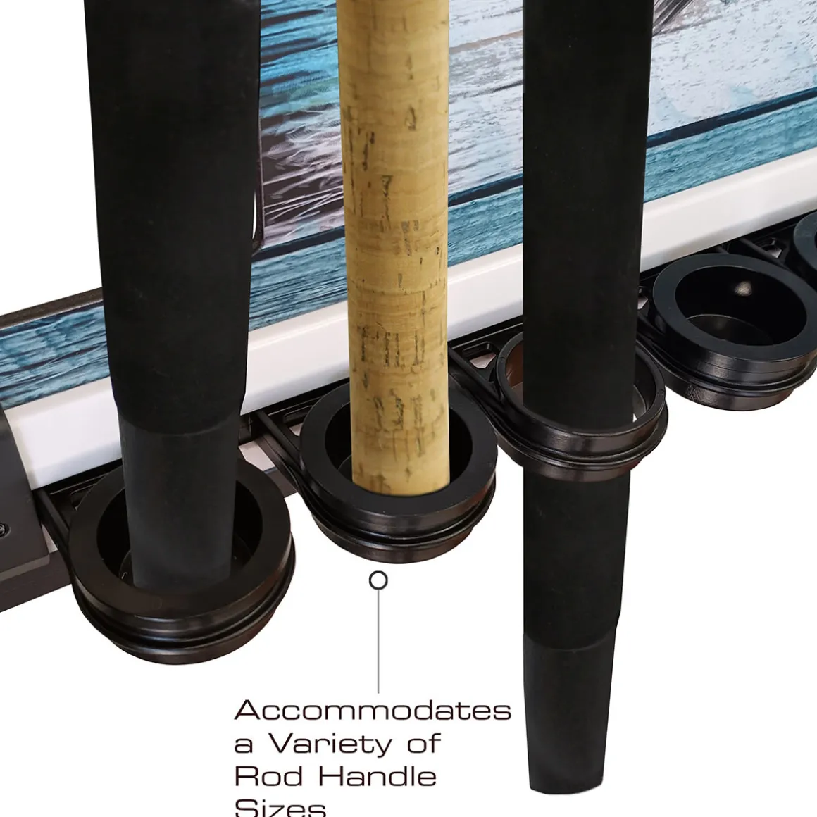 Mahi 8 Fishing Rod Rack