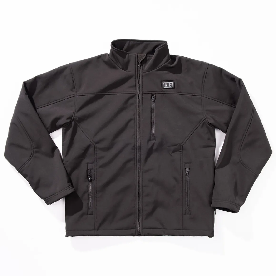 Men's Rechargeable Heated Softshell Jacket by Sharper Image