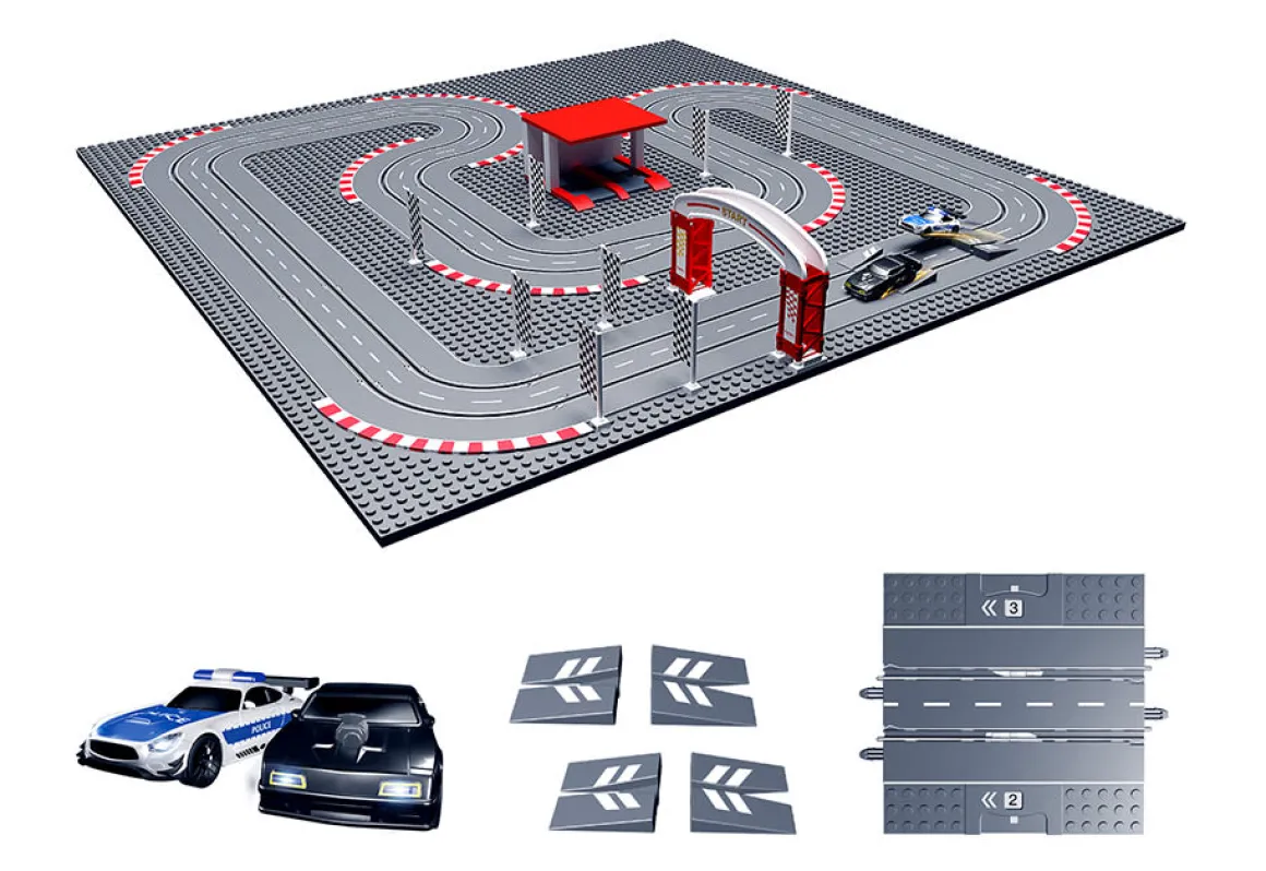 Micro Slot Car Racing Set
