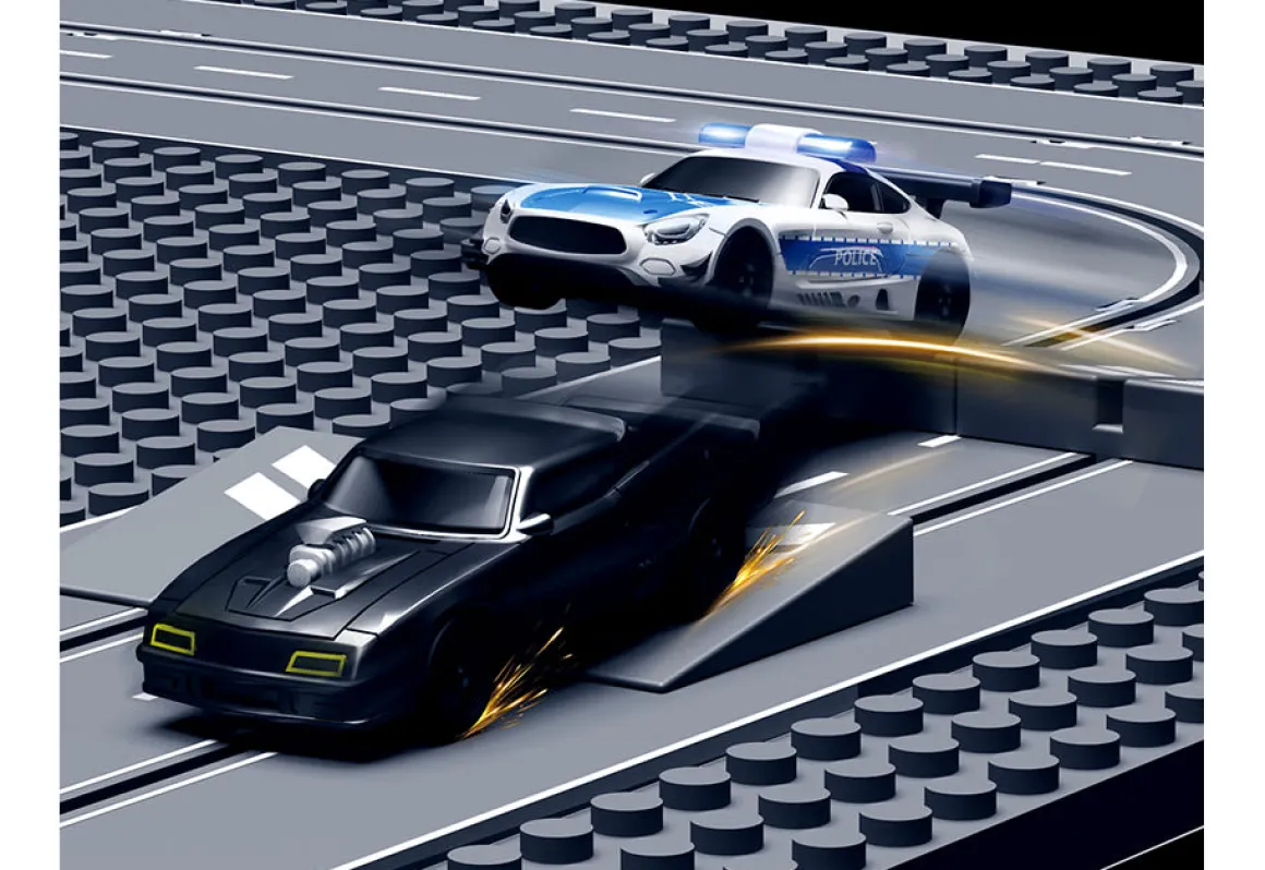 Micro Slot Car Racing Set