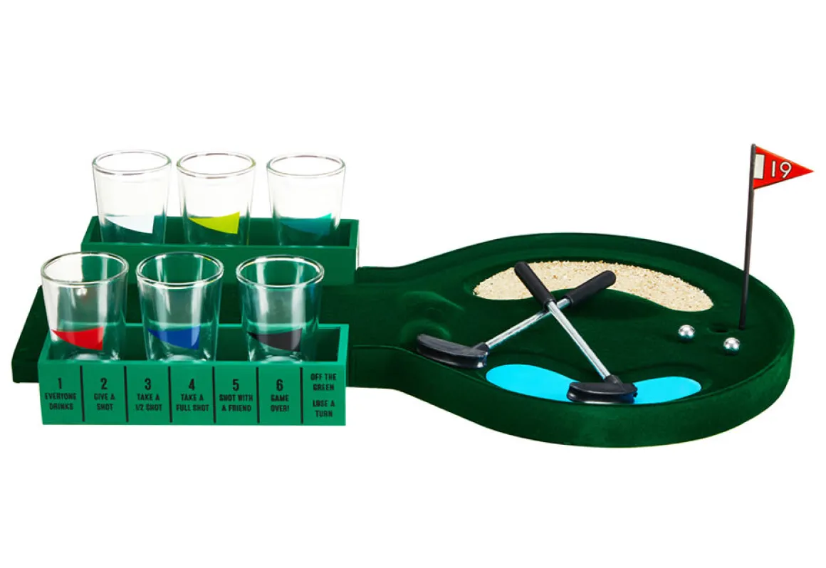 Mini Putting Drinking Shot Game