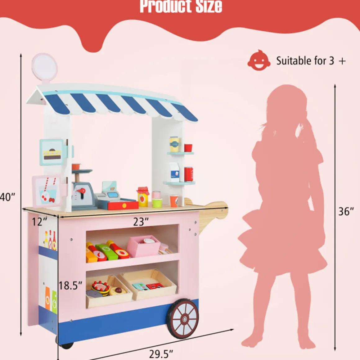 Mobile Market Play Stand