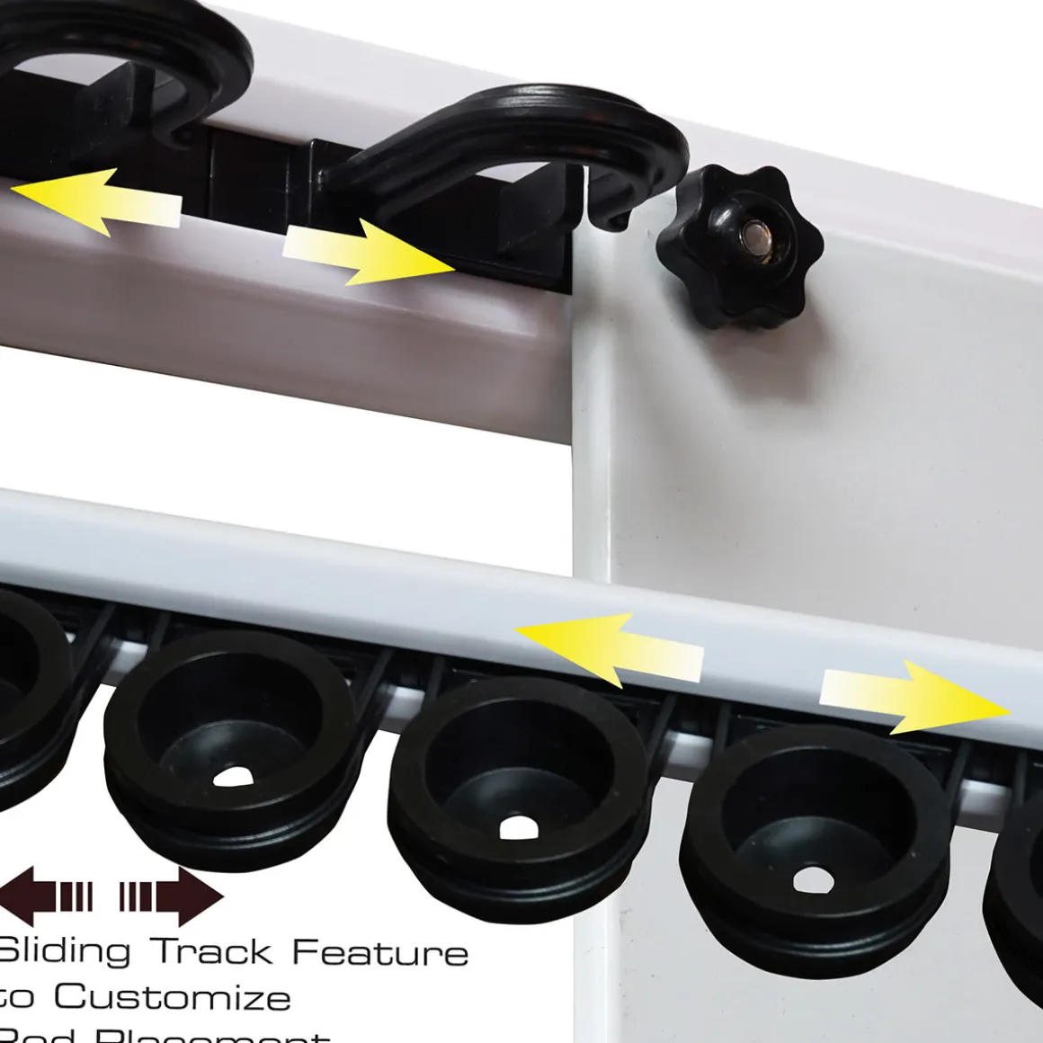 Modular 14 Fishing Rod Rack and Tackle Organizer