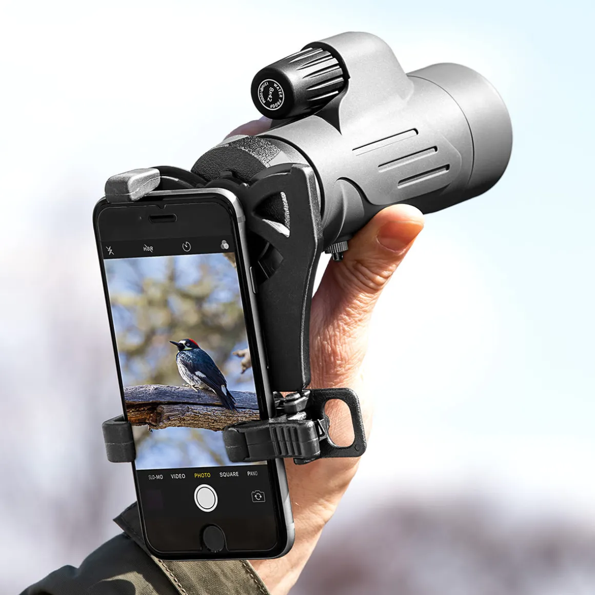 Monocular with Smartphone Adapter
