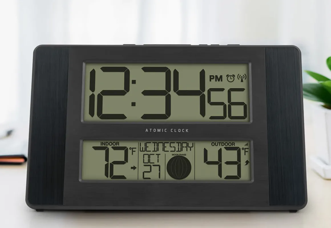 Moon Phase Weather Clock