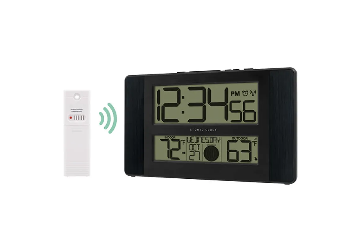 Moon Phase Weather Clock