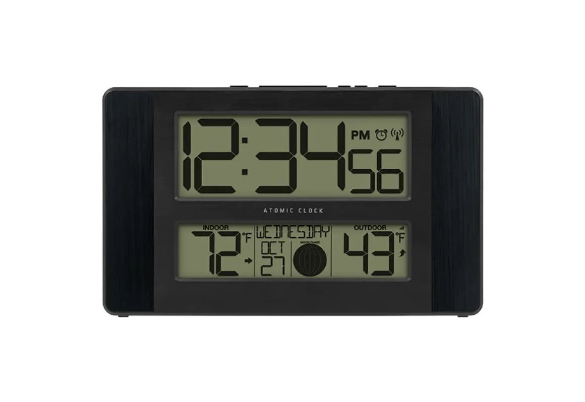 Moon Phase Weather Clock