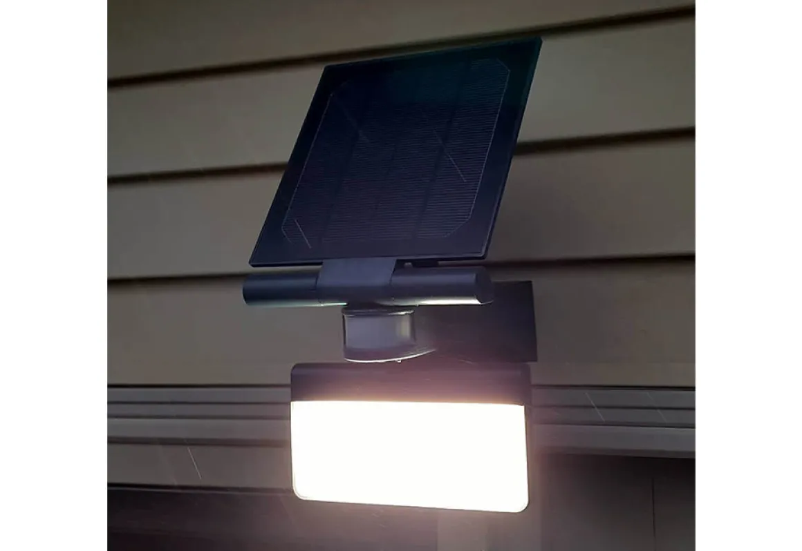 Motion Activated LED Solar Powered Flood Light