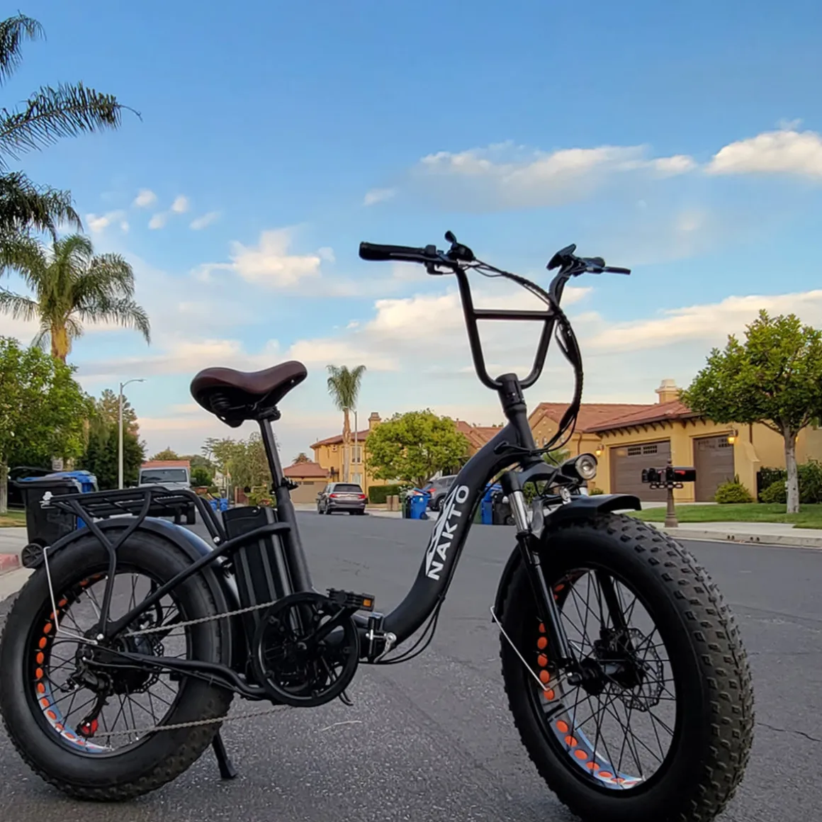 NAKTO Folding Electric Bike
