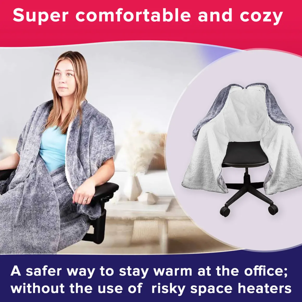 Office Chair Blanket