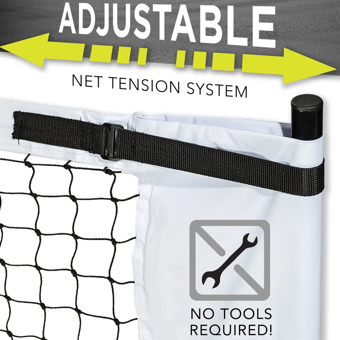 Official Size Pickleball Net Set