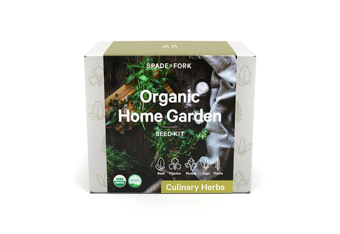 Organic Home Garden Seed Kits