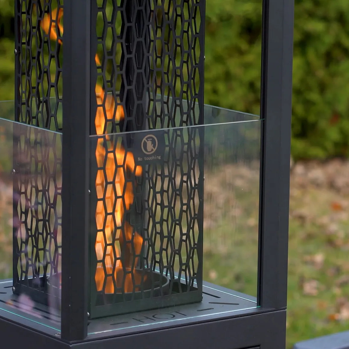 Outdoor Wood Pellet Patio Heater with Fan