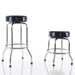 Pac-Man Swivel Stool