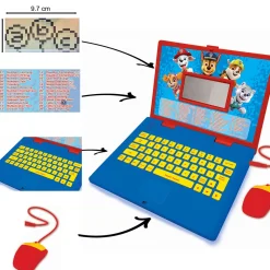 Paw Patrol Bilingual Talking Educational Laptop